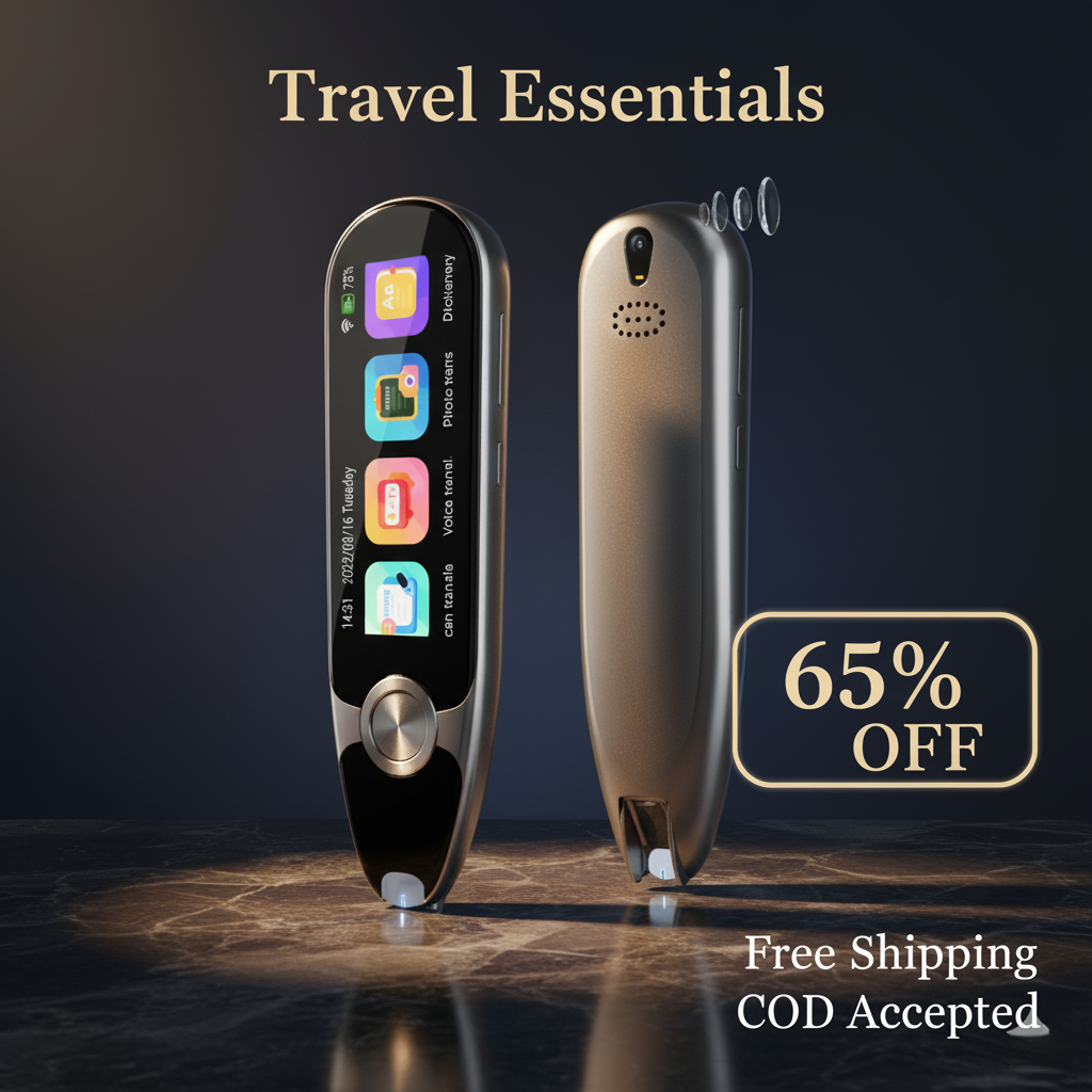 VORMOR V07 Smart Scan Reader Pen Portable OCR Reader Pen Text Scanner Digital Reading Language Translation Pen