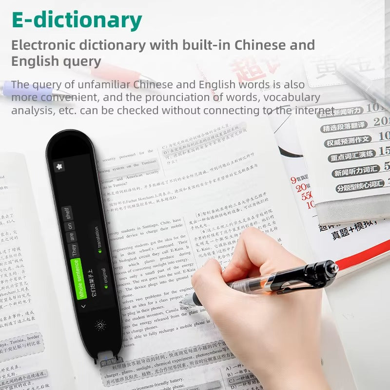 VORMOR V07 Smart Scan Reader Pen Portable OCR Reader Pen Text Scanner Digital Reading Language Translation Pen