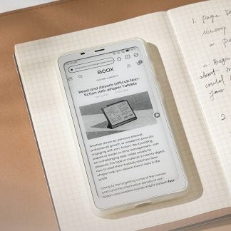 BOOX Palma2 Mobile ePaper, eBook, eReader Phone-sized E-ink Android 13 6.13" HD Carta 128GB Fingerprint Recognition Smart Button Dual Microphones | FREE CASE